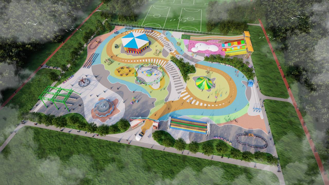 无动力综合游乐园