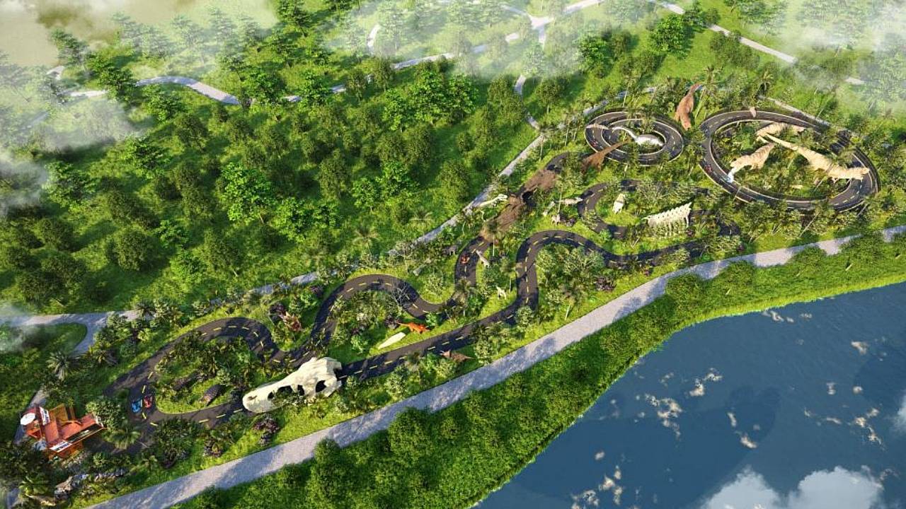 恐龙卡丁车主题公园